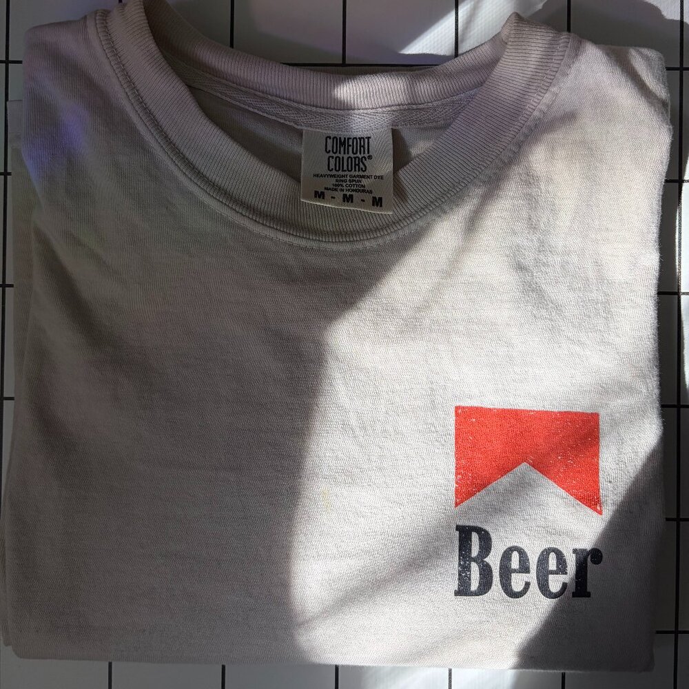 Good Robot Brewing “Come to Robot Country” Graphic T-Shirt – Size Medium